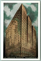 The Benjamin Franklin Hotel Philadelphia Pennsylvania PA UNP WB Postcard I5 - $2.85