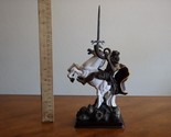 Vintage resin sculpture, &quot;The Coming King&quot;, Max Greiner Jr. 10.5&quot; w/ Sword - £15.98 GBP