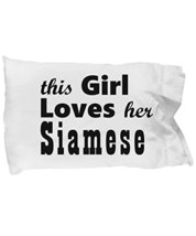 Unique Gifts Store Siamese - Pillow Case - $17.95