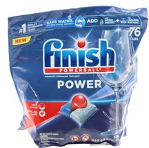 Finish Power Dishwasher Detergents  76ct - £19.45 GBP