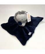 Carter&#39;s Just One You Lion Lovey Security Blanket Roar Navy Blue Grey Gr... - $88.99 CAD
