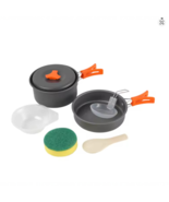Outdoor Cookware Set | Portable Non-Stick Camping Pot &amp; Pan Kit - $43.99