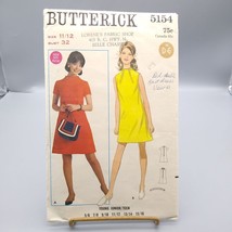 Vintage Sewing PATTERN Simplicity 5154, Young Junior Teen 1969 One Piece... - $7.85