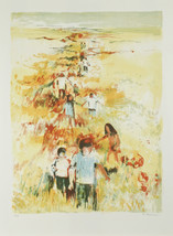 &quot;In the Field&quot; by Michel Jouenne Signed Ltd Edition Artist&#39;s Proof EA Lithograph - £291.28 GBP