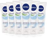 NIVEA Soft, Refreshingly Soft Moisturizing Cream, Body Cream, Face Cream... - $11.67