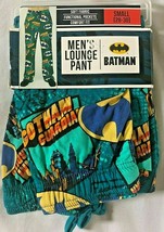 Batman Sleep Pants Mens Small Lounge Pajamas New Gotham Guardian Vintage... - $21.18