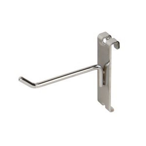 4&quot; Gridwall Hooks - 18 Chrome Hooks For Gridwall or Mini Grid Cube Displays - $16.50