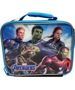 Thermos Marvel Avengers 9.75 x 7.5 x 3 inches Insulated Lunch Bag Container - £11.72 GBP