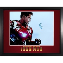 Robert Downey Jr Iron Man Marvel Custom Framed Signed Autograph Photo COA - $620.02