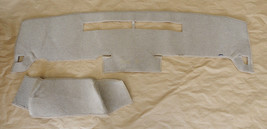 84-88 Fiero BASE Carpeted Interior Fabric Dash Mat Cover BEIGE DASHMAT - $48.00