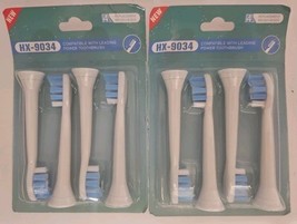 Replacement Brush Heads For Electric Toothbrush HX-9034 8 Count  - $185.81 MXN