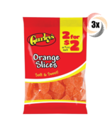 3x Bags Gurley&#39;s Orange Flavor Slices Soft &amp; Sweet Candy | 4oz | Fast Sh... - $16.62 CAD