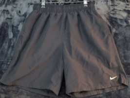 Nike Activewear Shorts Womens Size Small Black Elastic Waist Pleated Sli... - $9.39