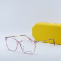 SWAROVSKI SK2016D 3001 Transparent Pink 54mm Eyeglasses New Authentic - $107.26