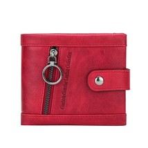 Contact&#39;s Leather Small Wallet women Female  Card holder Wallets for women fashi - £41.60 GBP