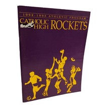 central catholic high school Rockets Athletic Program 1992-93 Arkansas Yearbook - $19.79