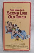 Seems Like Old Times (1980) VHS - Chevy Chase &amp; Goldie Hawn - Classic Comedy! - £5.31 GBP