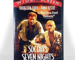Six Days, Seven Nights (DVD, 1998, Widescreen) Like New !   Harrison Ford - £4.69 GBP