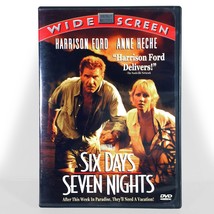 Six Days, Seven Nights (DVD, 1998, Widescreen) Like New !   Harrison Ford - £4.59 GBP