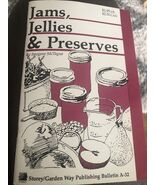 Jams, Jellies &amp; Preserves by Imogene McTague Garden Way Publishing Bulle... - $12.10 CAD
