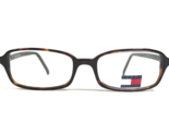 Tommy Hilfiger Brille Rahmen TH305 058 Brown Schildplatt Rechteckig 53-1... - $46.25