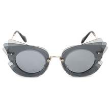 Miu Miu Grey Butterfly Sunglasses MU02SS VA43C2 - £157.39 GBP