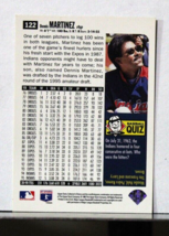 1995 Collector&#39;s Choice SE Silver Signature Baseball Card #122 Dennis Martinez - £3.12 GBP