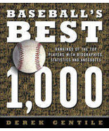 Baseball&#39;s Best 1,000: Rankings Of The Skills, The Achievements &amp; The Pe... - $20.51 CAD