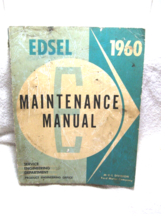 EDSEL 1960 OEM M-E-L Division of Ford Motor Company-Corsair-Ranger-Convertible! - £39.92 GBP