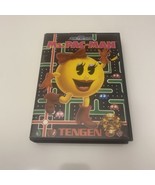 1991 Sega Genesis Ms. Pac Man Game with Box And Manual - Untested - €7,60 EUR