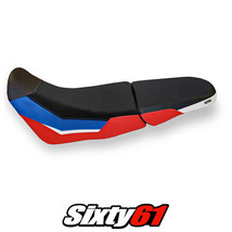 Honda Africa Twin 1000 Adventure 2018 2019 Seat Cover Tappezzeria Blue White Red - £177.52 GBP
