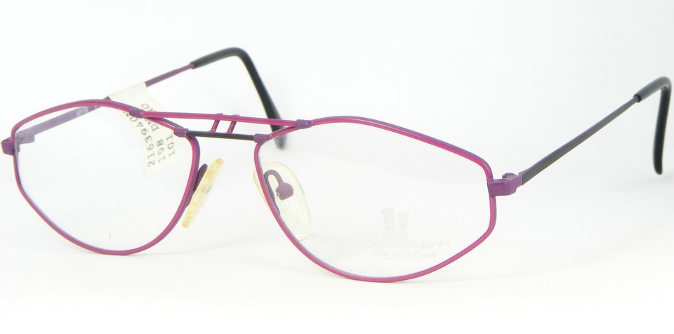 TREND COMPANY 511 c.1 PINK /PURPLE /BLACK EYEGLASSE GLASSES FRAME 52-16-... - $41.58