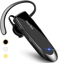 New bee Bluetooth Earpiece V5.0 Wireless Handsfree Headset with Microphone 24 Hr - £15.88 GBP