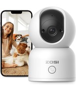 Indoor Pan Tilt Smart Security Camera C518 2K 360 Degree Baby Pet Monito... - £39.91 GBP
