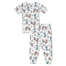 Paw Patrol Toddler Boys&#39; Snug-Fit 2 Piece Pajama Set, White Size 2T - £12.42 GBP