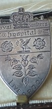 Antique Vintage Victorian 1894 SHEFFIELD Liverpool Silver Hospital Brooc... - £82.13 GBP