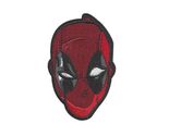 DEADPOOL IRON ON PATCH 3" Colorful Red Superhero Mask Embroidered Appliq... - $4.49