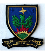 HAND EMBROIDERED IRISH COUNTY - OFFALY - COLLECTORS HERITAGE ITEM TO BUY... - $22.50