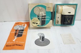 Vtg ROBINSON 2000 SHAVE-O-MAT Electric Shaver 1966 Battery Powered Razor... - £30.09 GBP