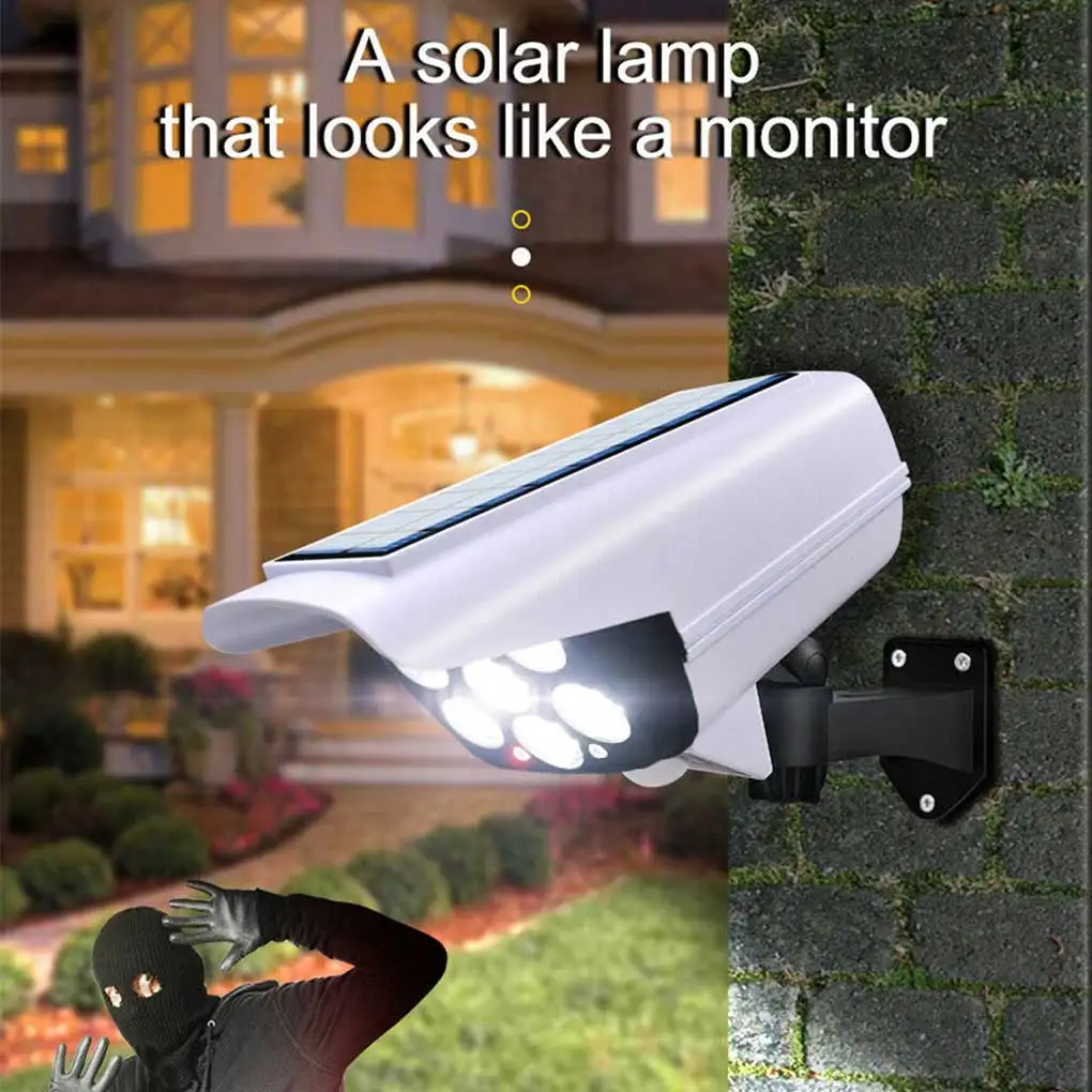 Outdoor Solar Powered Light Backyard Waterproof Spotlight Sensing Lamp - £167.74 GBP