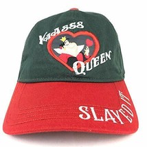 Disney Alice in Wonderland Queen of Hearts Yaasss Queen  Baseball Cap Ad... - £30.93 GBP