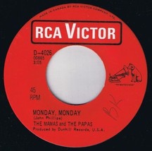 Mamas &amp; Papas Monday Monday 45 rpm Got A Feelin Canadian Pressing - £3.91 GBP