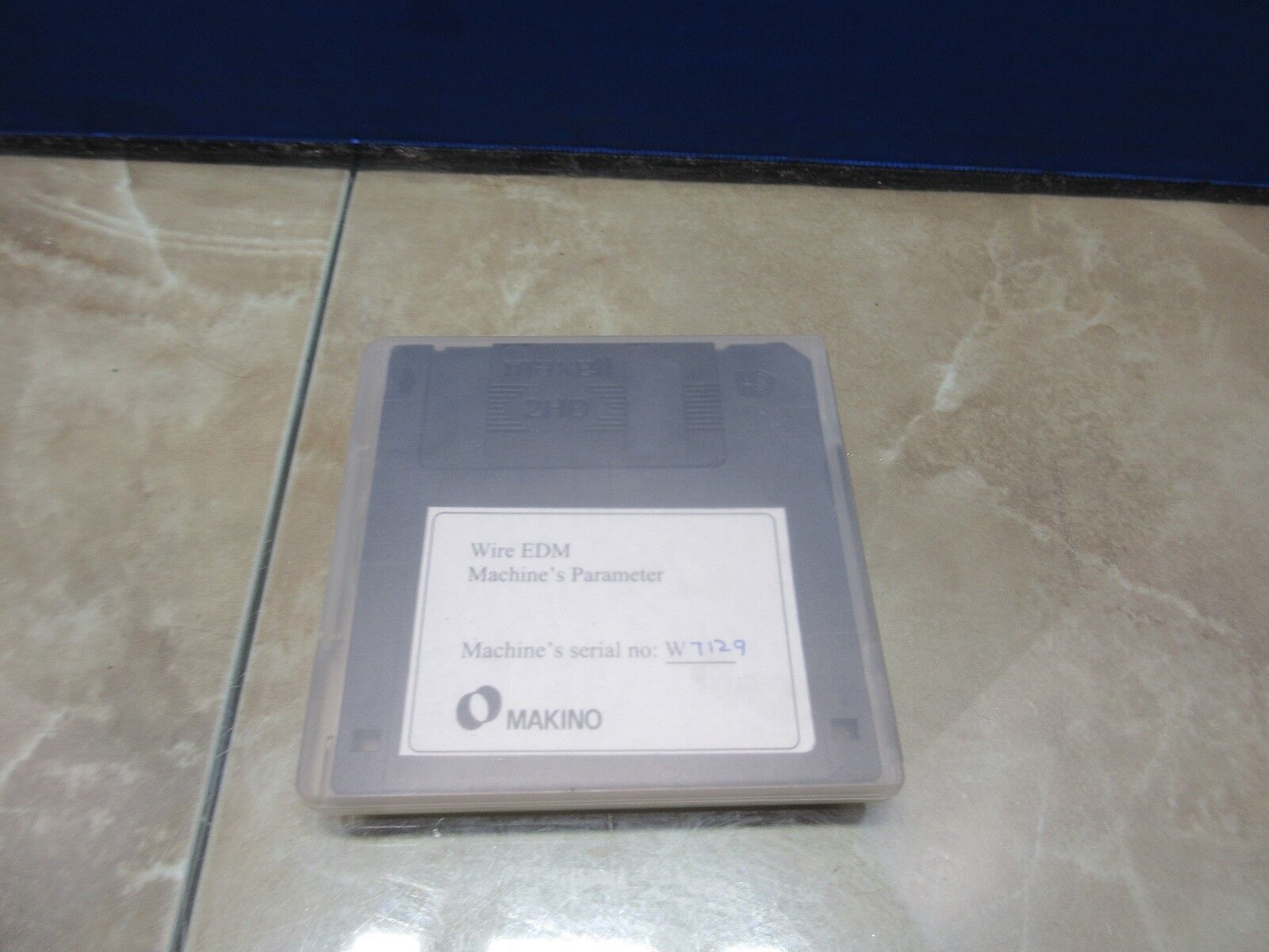Makino Filo Edm Macchina Parameter Floppy Disco W7129 CNC - $48.25