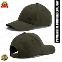 Puma Original Cap Metal Cat Logo Baseball Cap Sport Cap Golf Cap Unisex Green - £29.70 GBP