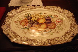 Vintage large tray Windsor Ware Johnson Brothers. &quot;Harvest&quot; ORIGINAL - $253.43