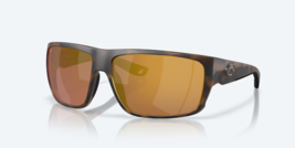 Costa Del Mar Fly Line Matte Tortoise / Gold Mirror POLARIZED Glass 580G... - $153.44