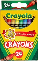 Crayola Classic Crayons, Assorted Colors, Back to School, 24 Count - £6.53 GBP