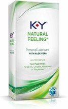 K-Y Natural Feeling Personal Lubricant with Aloe Vera, Water Based 1.69 OZ..+ - £15.81 GBP