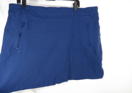 Ruby Rd Blue Active Athleisure Skort, Pockets, Plus Size 18W - $14.99