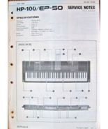 Roland HP-100 EP-50 Electronic Piano Original Service Notes Manual Book,... - £29.78 GBP